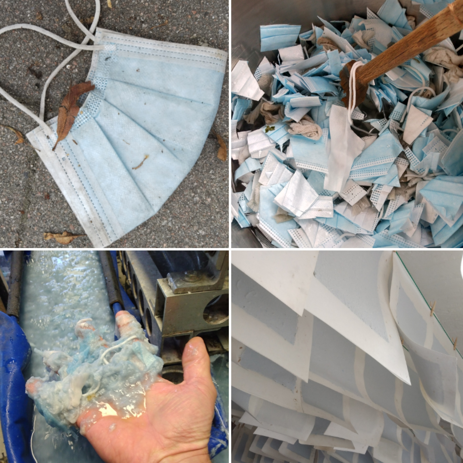 Face Mask Papermaking